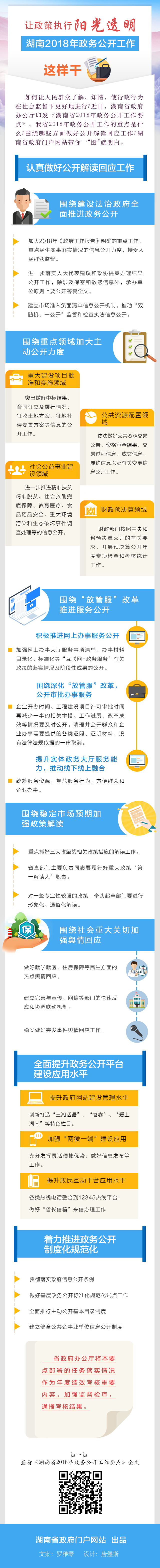 解读湖南省2018年政务公开工作要点
