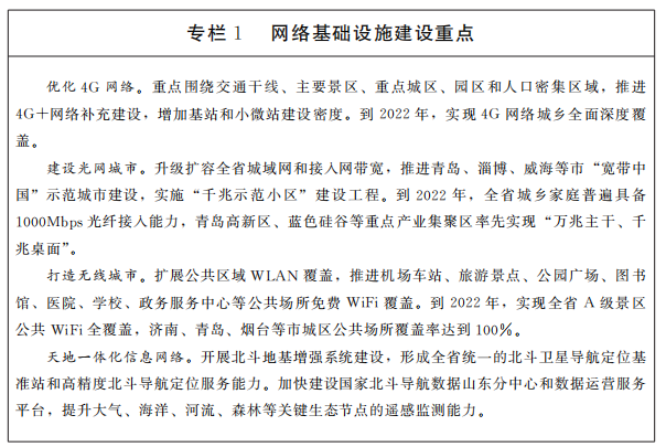 专栏1网络基础设施建设重点
