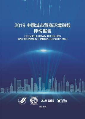 2019中国城市营商环境指数评价报告