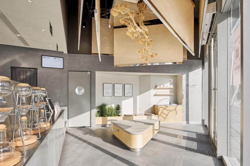 喜茶多家新门店迎客为消费者带来中式新体验