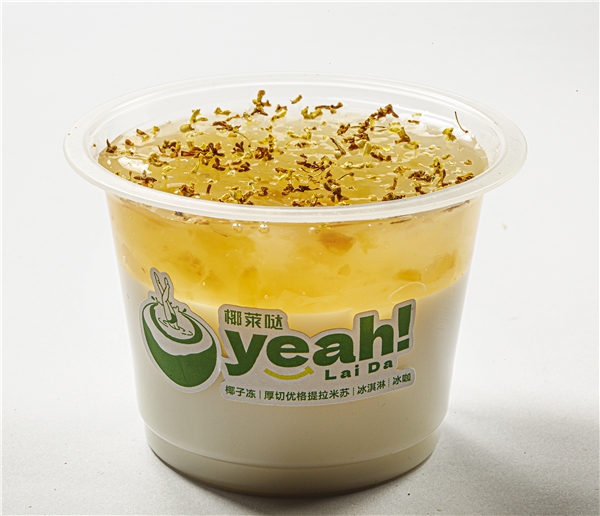 咬下去就是软fufu的椰子香,椰丝有韧劲,椰子片香脆,真的很难不爱.